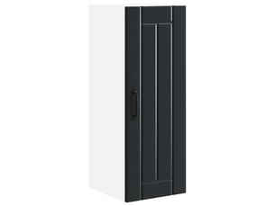 Meuble mural de cuisine, armoire de cuisine noir 30x31x80cm bois d'ingénierie shl3445