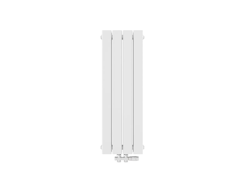  Emke radiateur à eau chaude, radiateur plat double couche connexion centrale, blanc 90x30cm, 559w  - Conforama A