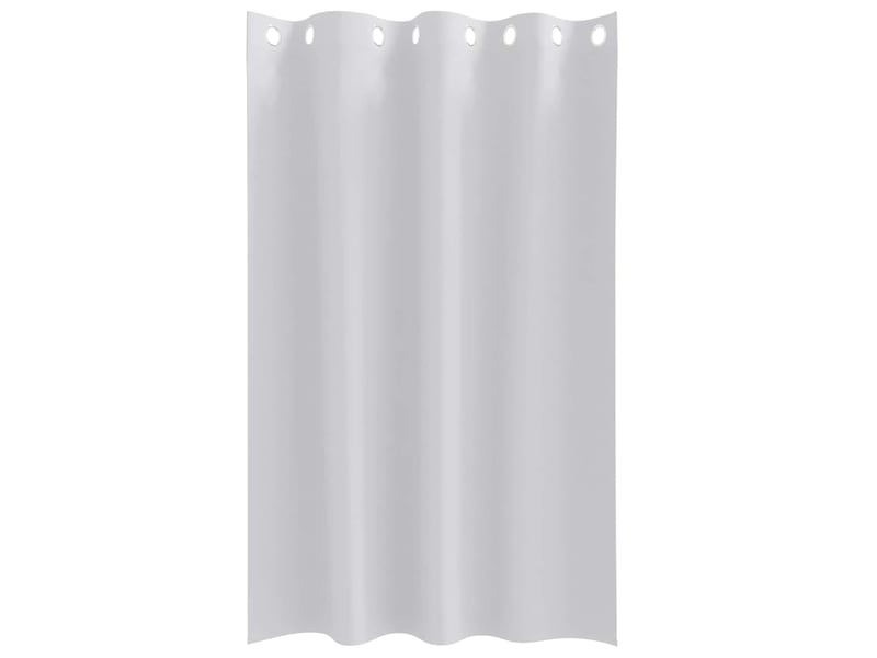  Lot de 2 rideaux occultants, rideaux black-out avec anneaux gris pâle 175 x 140 cm cf44660  - Conforama D