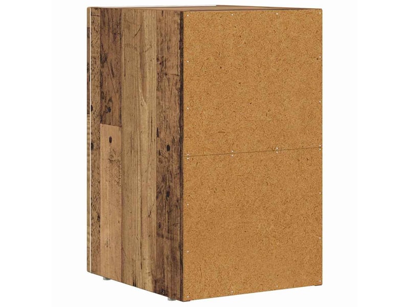  Table de chevet - cabinet de chevet - table de nuit elst bois ancien 29,5 x 33,5 x 50 cm  - Conforama E