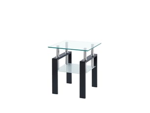 Table basse  coloris transparent  