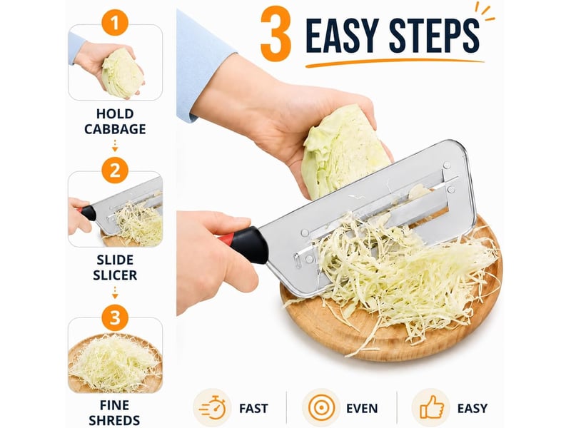 Éplucheur multifonction, coupe-légumes à double lame en acier inoxydable, économe et râpe à julienne pour cuisine CSTY-0010084TY - Conforama D