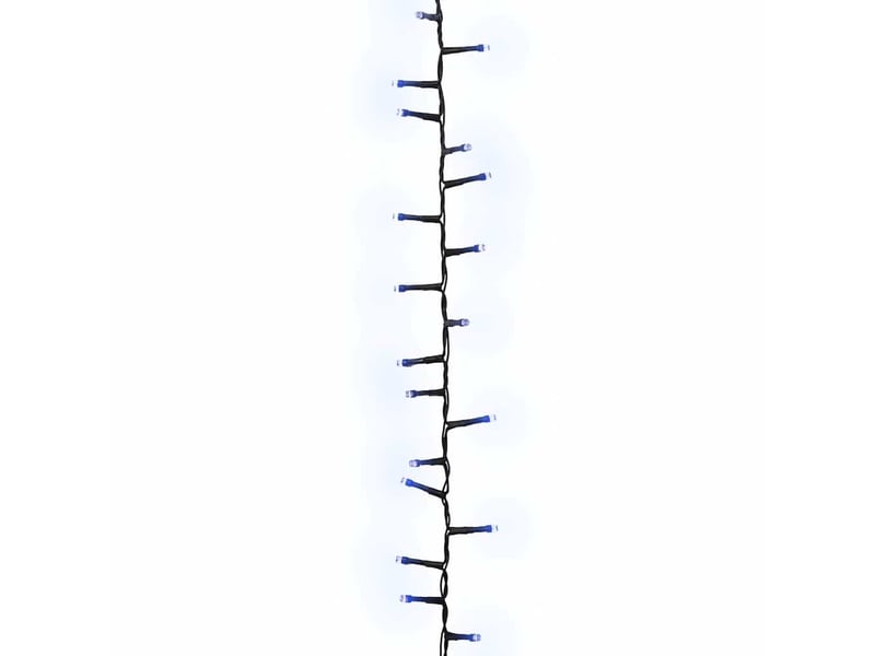 Guirlande à led, éclairage de noël compacte avec 1000 led bleues 25 m pvc cf62272 - Conforama C