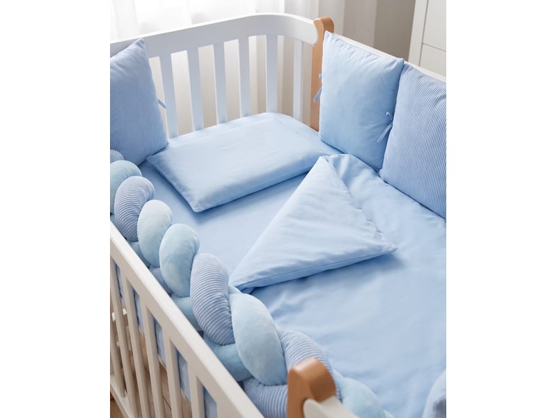  Yappy7in1 - ensemble de literie 7 en 1 - denim 4754010385867 - Conforama C