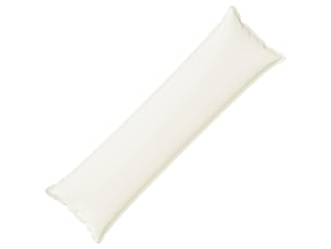 Coussin avec oreiller, coussin décoratifs houten blanc 40 x 145 cm lin synthétique cf51333
