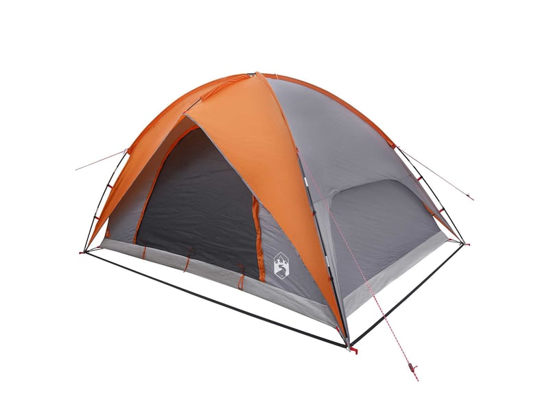  Tente de camping avec un abri imperméable 4 personne shl83908  - Conforama D
