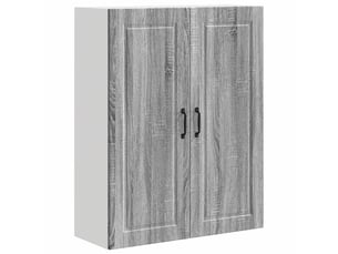 Meuble mural de cuisine, armoire de cuisine gris sonoma 80x31x100cm