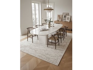 Tapis texturé aux tons naturels cliff - 120x170 cm