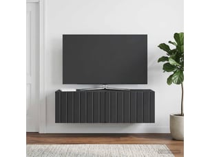 Meuble tv coloris noir 98 cm <strong></strong>  <strong></strong>