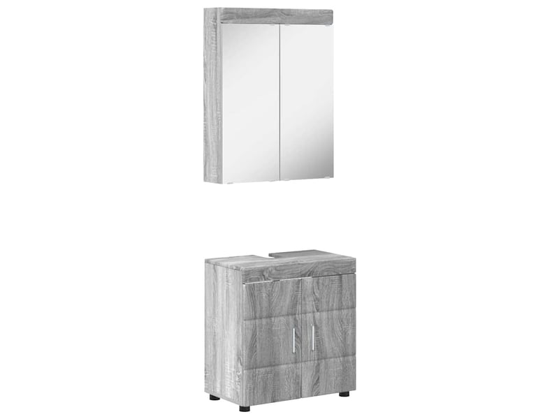 Ensemble de mobilier de salle de bain tulum 2 pièces cf64714 - Conforama A