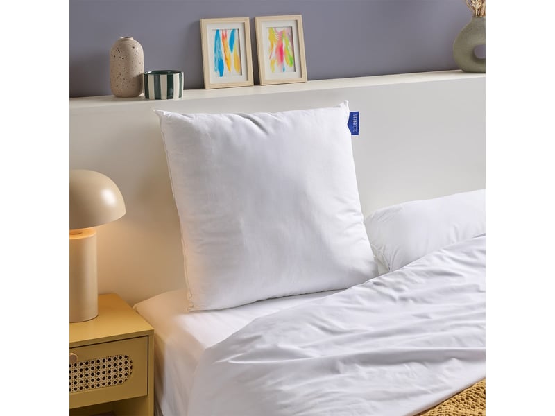  Pack couette chaude 140x200cm + oreiller moelleux 60x60cm coton bio Fabriqué en France - Conforama C
