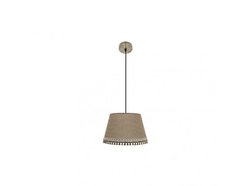  Suspension fabrilamp ada e27 coloris cuirsable ø 40 cm hauteur réglable 47-110 cm 186594014 - Conforama A