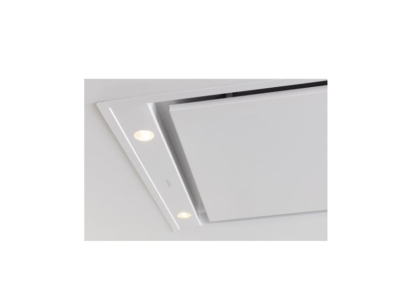 Novy - hotte de plafond 120cm blanc 6846 - novy pureline compact 6846 - Conforama D