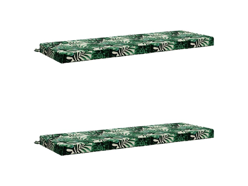  Lot de 2 coussins de banc, coussins d'assise soest 100 % polyester cf56942  - Conforama A