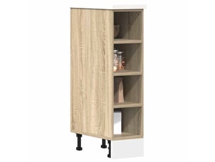 Armoire de cuisine, armoire basse riga chêne sonoma 20x44,5x81,5cm