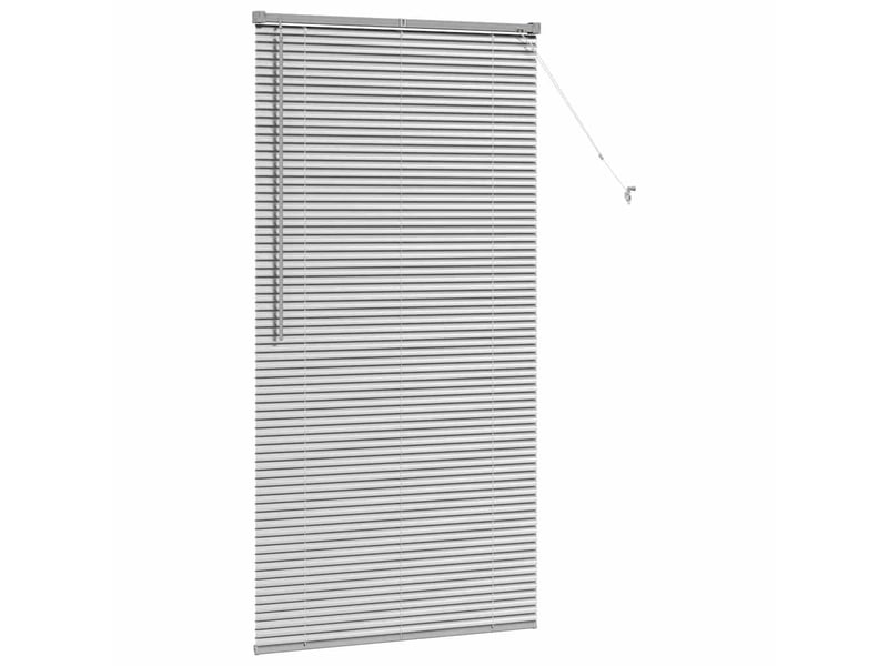 Store vénitien, store de fenêtre argenté 175 x 85 cm 25 mm aluminium cf47582 - Conforama E