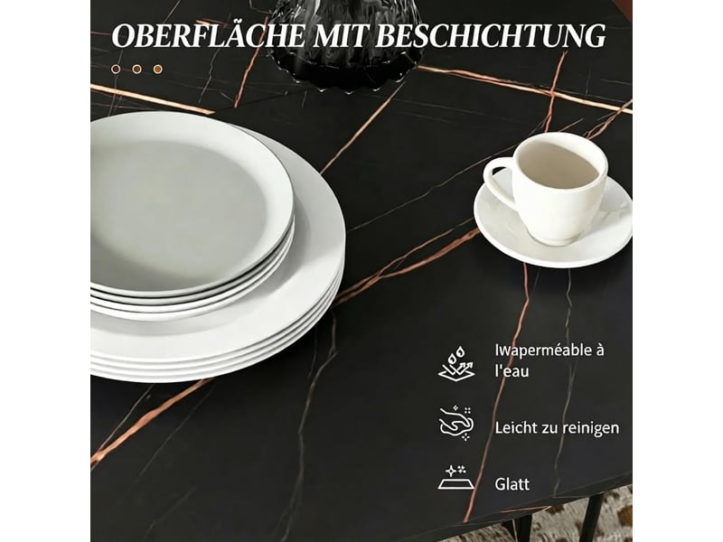  Table à manger table repas multifonctionnelle structure pliante format table basse usage polyvalent  - Conforama D