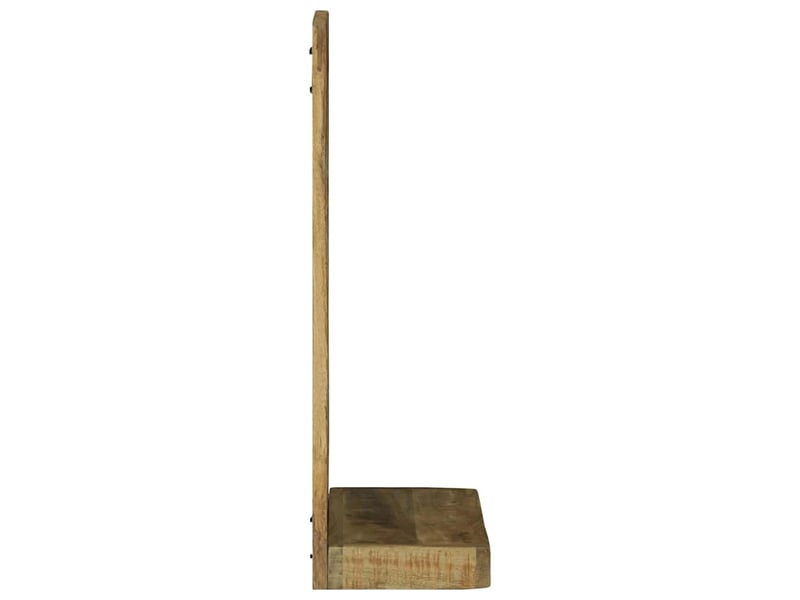  Miroir de salle de bain, miroir de toilette marron bois de mangue massif cf62640  - Conforama E