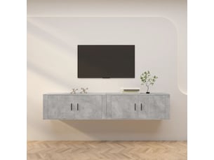Meuble tv coloris gris  <strong></strong>  <strong></strong>