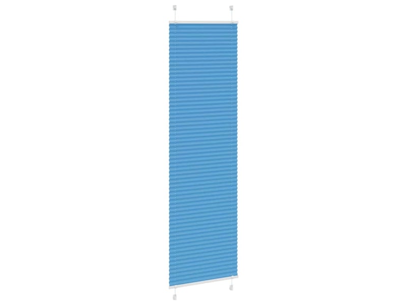  Store plissé, store de fenêtre bleu 65x200 cm largeur du tissu 64,4 cm polyester cf46800  - Conforama C