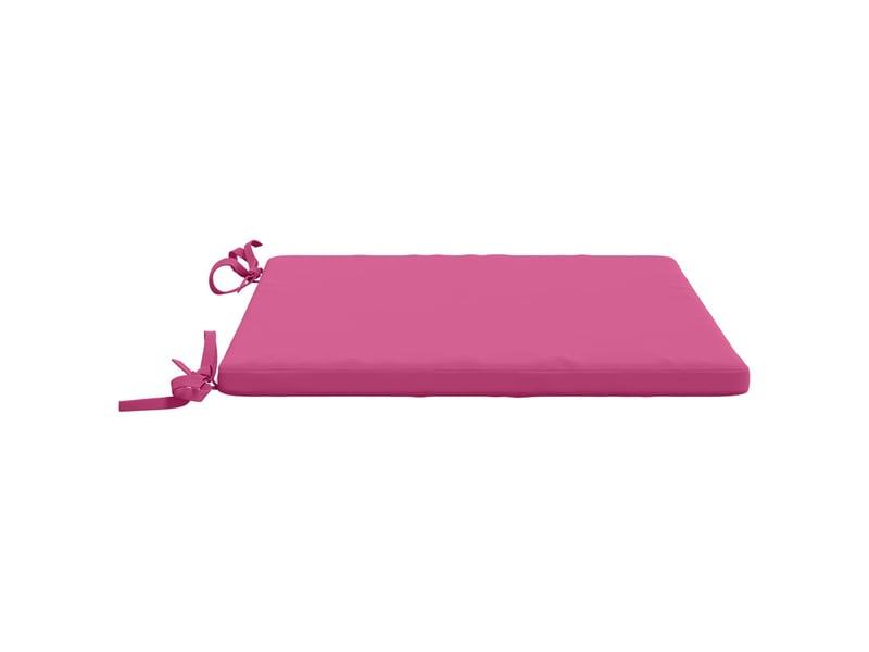  Lot de 4 coussins de siège, coussins d'assise soest 100 % polyester rose cf60489  - Conforama D