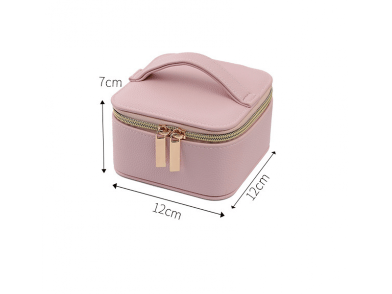 Petite boîte à bijoux de voyage, boîte cadeau en velours de qualité supérieure pour collier, bague, boucles d'oreilles - Conforama D