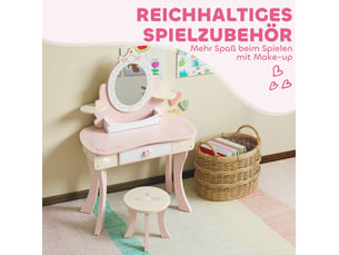 Lit cabane 90x190 cm FLORAGRACE coloris rose