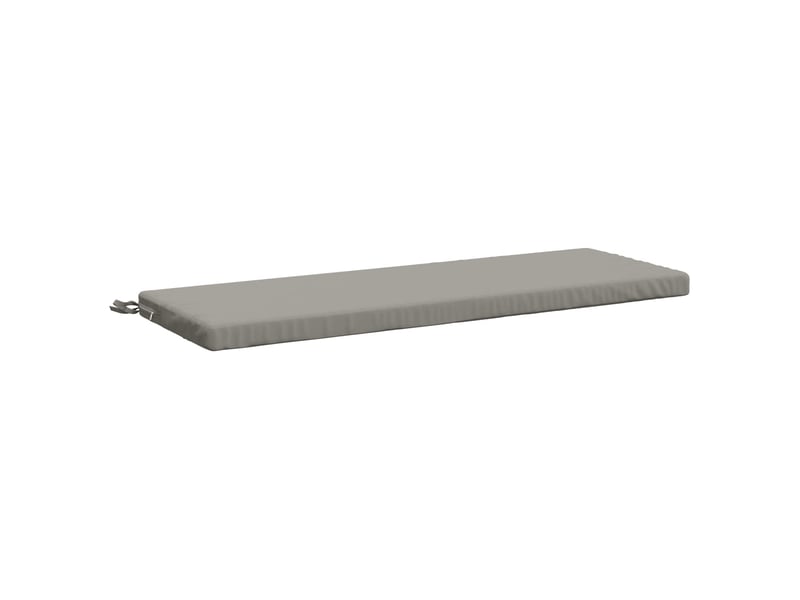  Coussin de banc, coussin d'assise, coussin de canapé soest 100 % polyester gris 100 x 40 x 5 cm cf53252  - Conforama A