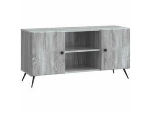 Meuble tv coloris gris 102 cm <strong></strong>  <strong></strong>
