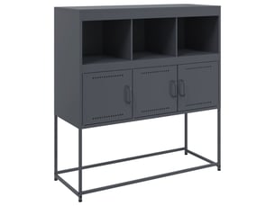 Buffet 3 porte(s) - 100.5 cm coloris gris