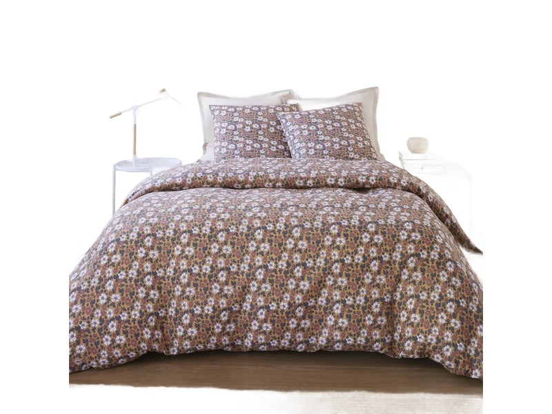  Parure de lit 220x240 cm gaze de coton vérone PD23735 - Conforama D
