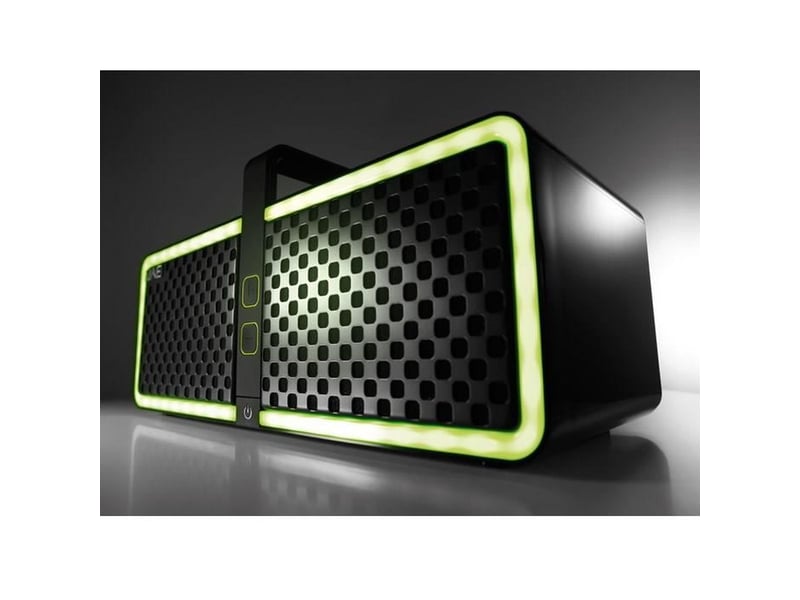  Enceinte bluetooth portable 15w rms noir nfc rgb led aux usb 4780764 - Conforama B