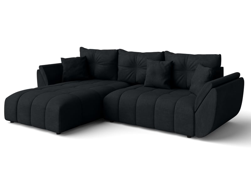  Canapé d angles convertible verciani canapé méridien noir Verciani - Conforama A