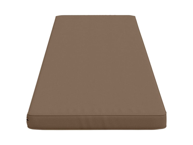 Coussin de banc, coussin d'assise, coussin pour chaisecanapé 1 pièce vught 100 % polyester taupe cf52309 - Conforama D
