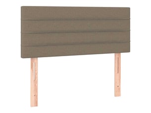 Tete de lit A poser largeur 100 cm taupe