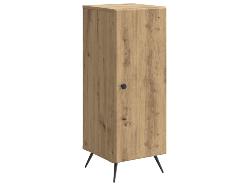Buffet - bahut - meuble de rangement chêne artisanal 33 x 34,5 x 90 cm bois d'ingénierie - Conforama A
