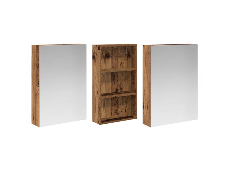  Ensemble de meubles de salle de bain 3 pcs 140x14.5x70 cm shl2491  - Conforama E