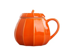Mug en céramique, citrouille d’halloween, orange