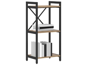 Étagère de rangement 40 x 30 x 85 cm bois d'ingénierie chêne artisanal