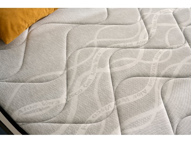  Matelas hybride à ressorts ensachés intelligent - mi-ferme, ressorts ensachés, mémoire de forme au gel 8435720066821 - Conforama E