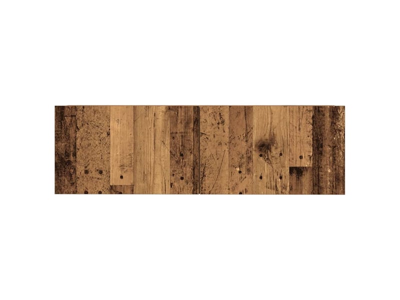  Ensemble de meuble tv - banc tv - meuble de rangement mural 7 pcs vieux bois bois d'ingénierie  - Conforama E