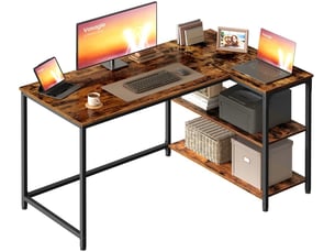 Bureau enfant HELLOSHOP 26 80 cm coloris marron