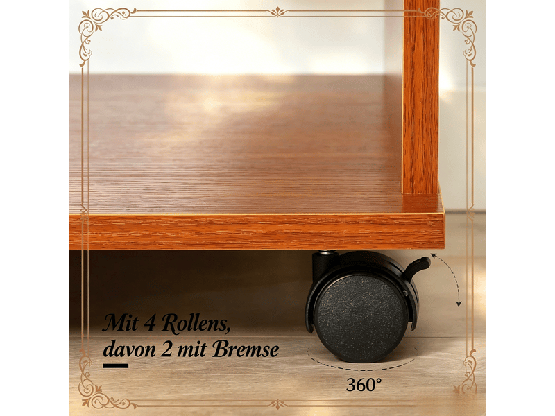  Armoire ouverte de rangement, dressing chambre en bois, penderie portable, étagère  - Conforama E