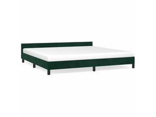 Lit 2 places 200x200 cm coloris vert