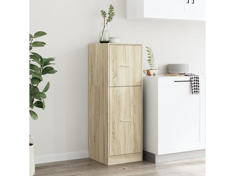  Meuble de rangement, armoire d'apothicaire chêne sonoma 40x41x118 cm bois ingénierie  - Conforama C