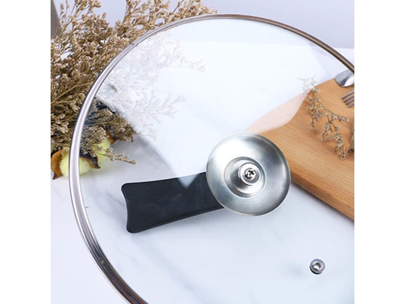  Poignée à compatible trous de 0,5 taille cm de accessoire 1 couvercle 7 formes debout grosse pratique remplacement de casserole none - Conforama E