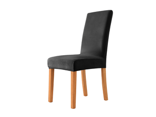 Housses de chaises en velours extensible avec élastique, idéales pour les restaurants, hôtels, fêtes, banquets et autres occasions. Grandes housses d, multicolore