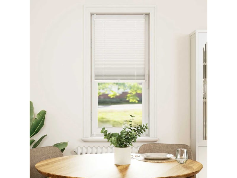  Store plissé, store de fenêtre 40x125 cm blanc cf46637  - Conforama B