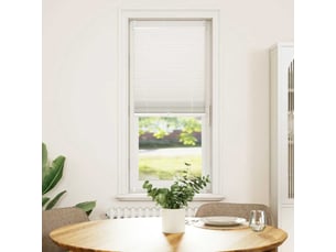Store plissé, store de fenêtre 40x125 cm blanc cf46637