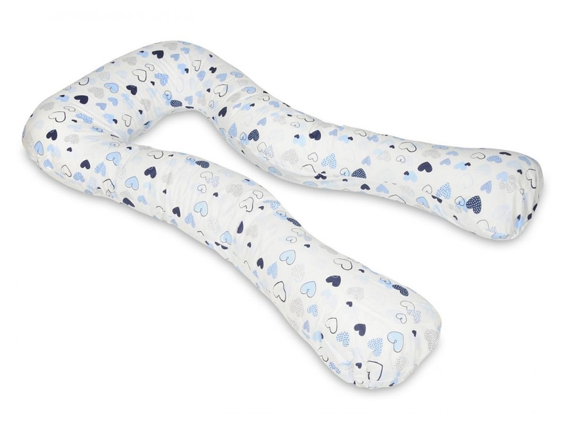  Coussin à usages multiples coeurs bleus 4200446 - Conforama A
